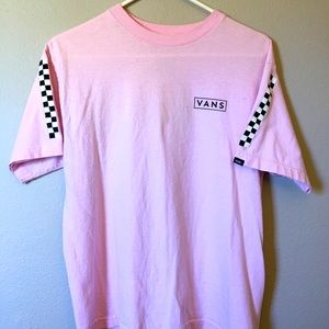 VANS pink Tee